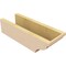 Ekena Millwork 6in. W x 4in. H x 16in. L Garner Woodgrain TimberThane Rafter Tail, Primed Tan RFTUR06X04X16GARRCPR - alternate 5